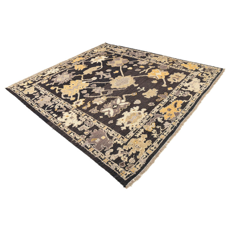 Tapis noir Pursley