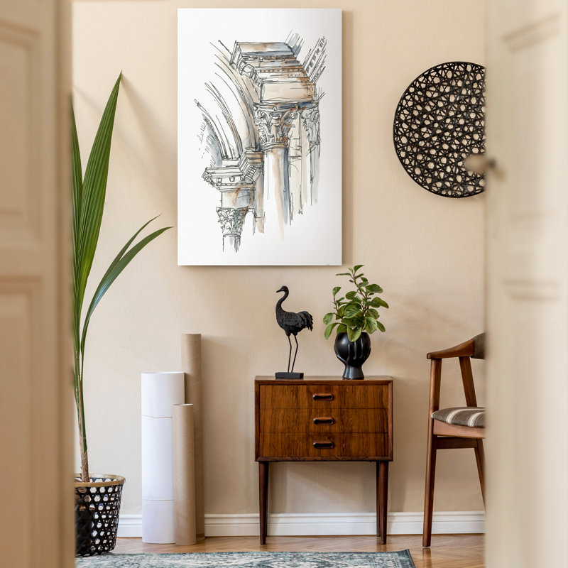 Plein Air Interior Study IV - Impression sur toile tendue, H 36 po x l 24 po x P 1 po