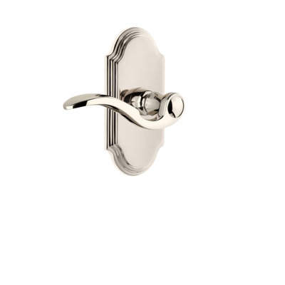 Grandeur Arc Plate Privacy with Bellagio Lever