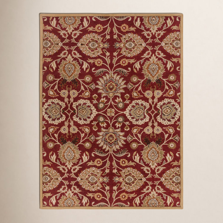 Arden Wool Floral Indoor Rug