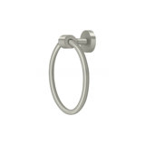 Deltana BBS2008-15 6-1/2" Diameter Sobe Series Towel Ring Satin Nickel