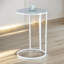Albanne Round C Shaped End Table Side Sofa Tables Living Room-887700367