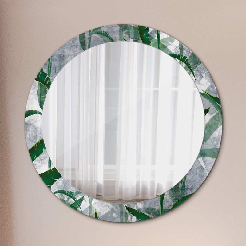 Huldar Glass Flat Wall Mirror