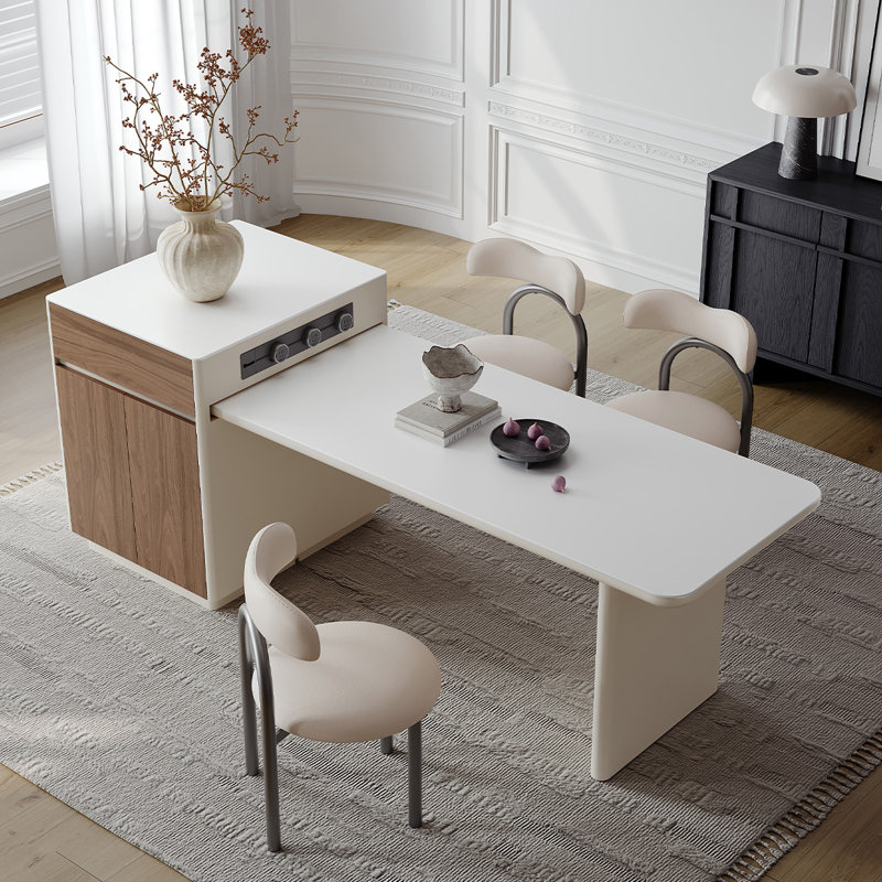 Modern and Simple Cream-style Dining Table