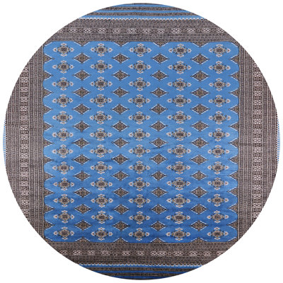 Tapis oriental bleu / gris Melinda