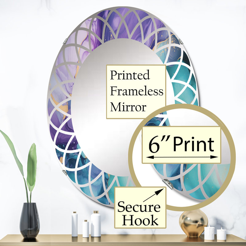 Montvert Oval Mirror, 36" x 24"