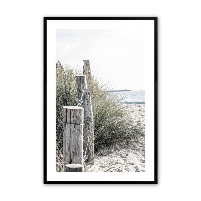 Jimeny Rustic Gateway - Photographie avec cadre photo unique, Noir satiné, H 24 po x l 18 po x P 1,25 po