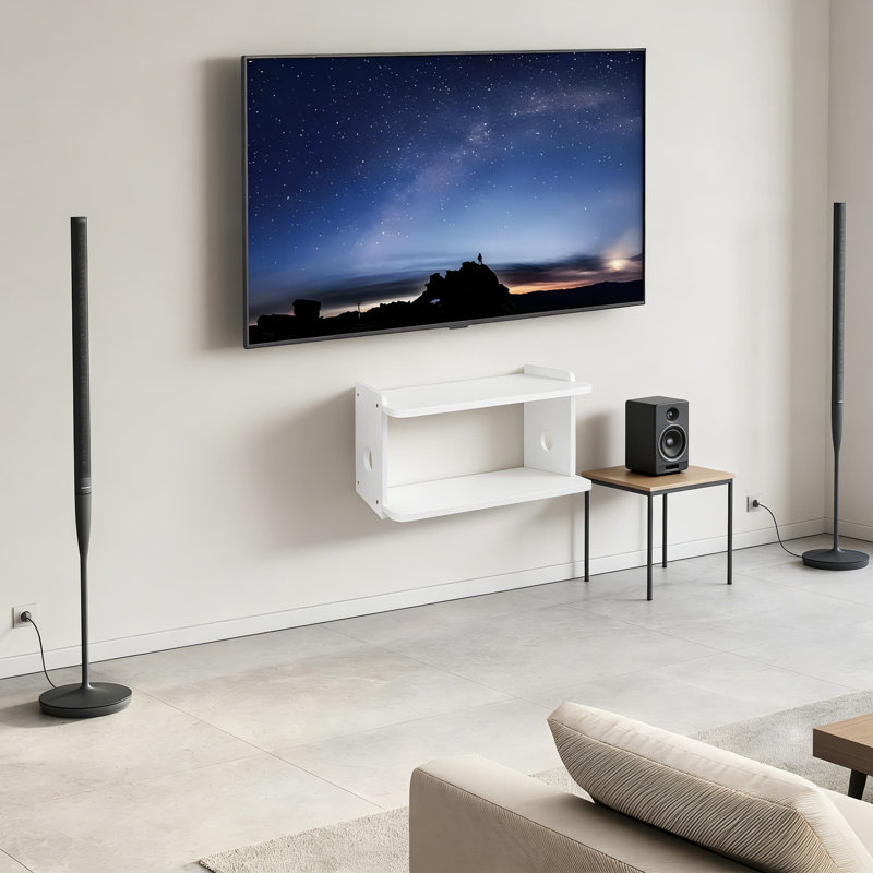 Boîte de rangement pour projecteur et tablette murale pour projecteur