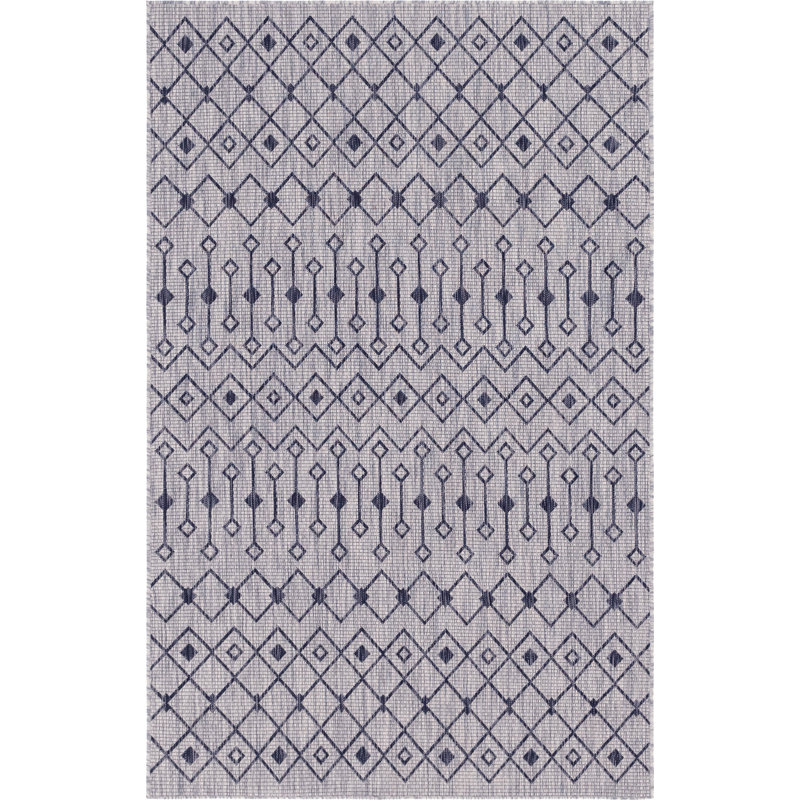Pedersen Hand Woven Indoor / Outdoor Area Rug, Rectangle 152 x 244cm