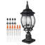 2 lampadaires d'extérieur Dusk to Dawn