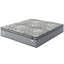 Très grand matelas en mousse viscoélastique imprégnée de gel de très grande taille de 12 pouces - - US, debout, s'adapte à la structure réglable, impact de réduction, flottement à faible mouvement, caractéristique de l'eau, abat-jour gris et blanc, composition du ressort-134281978-134281977