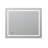  Daytona36" W x 10" H x 1" D, LED Wall-Mount Mirror for Bathroom with 3 Color Temperature Light, Touch Control, Dimmer and Defogger, Digital Clock-1401272524