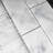 Carrara 11.82 in. x 11.82 in. Brick Joint Polished Marble Mosaic Tile
