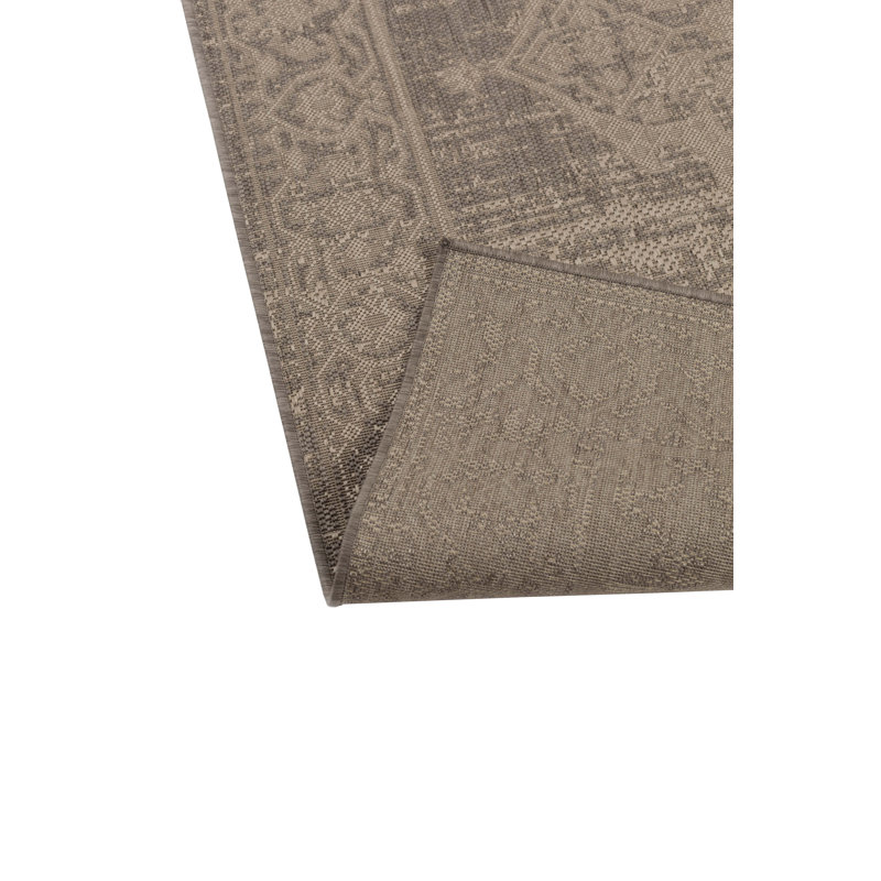 Tapis d'intérieur / extérieur beige Jackman, Rectangle 2 pi x 3 pi