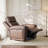 Leather Power Recliner Chair with Triple Motor Adjustment, USB/Type-C Charging & 7-Color LED Lighting – Home Theater Seating-1591968601