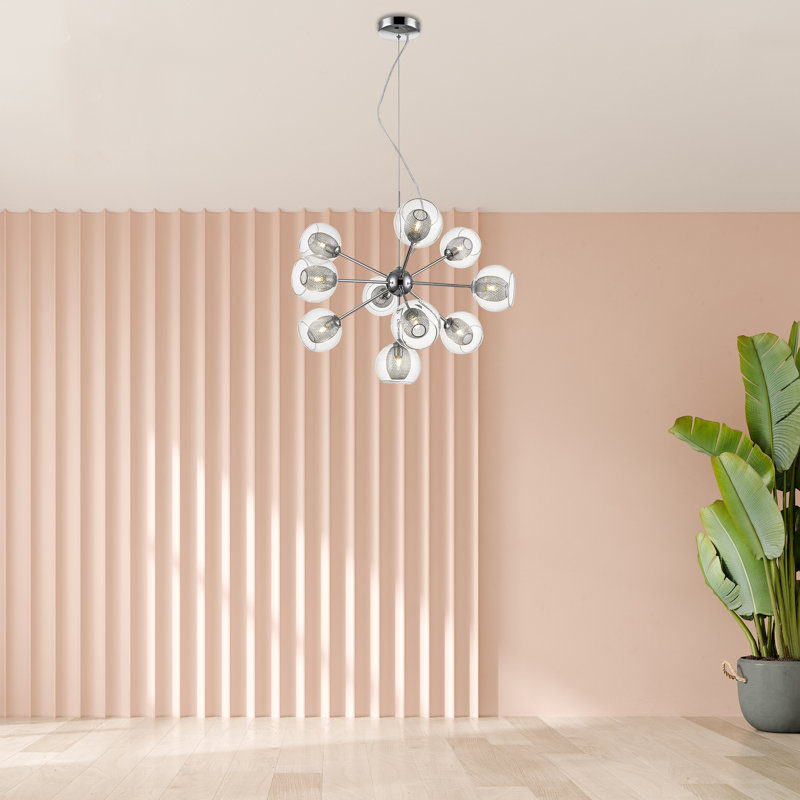 Gulielma 10 - Light Sputnik Chandelier, Clear