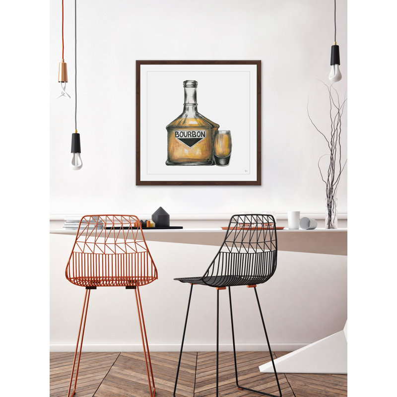Bourbon Mood par Eyre Tarney - reproduction de cadre photo, H 12 po x l 12 po x P 1,5 po