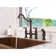 Courant Bridge Double Handle Kitchen Faucet with Side Spray