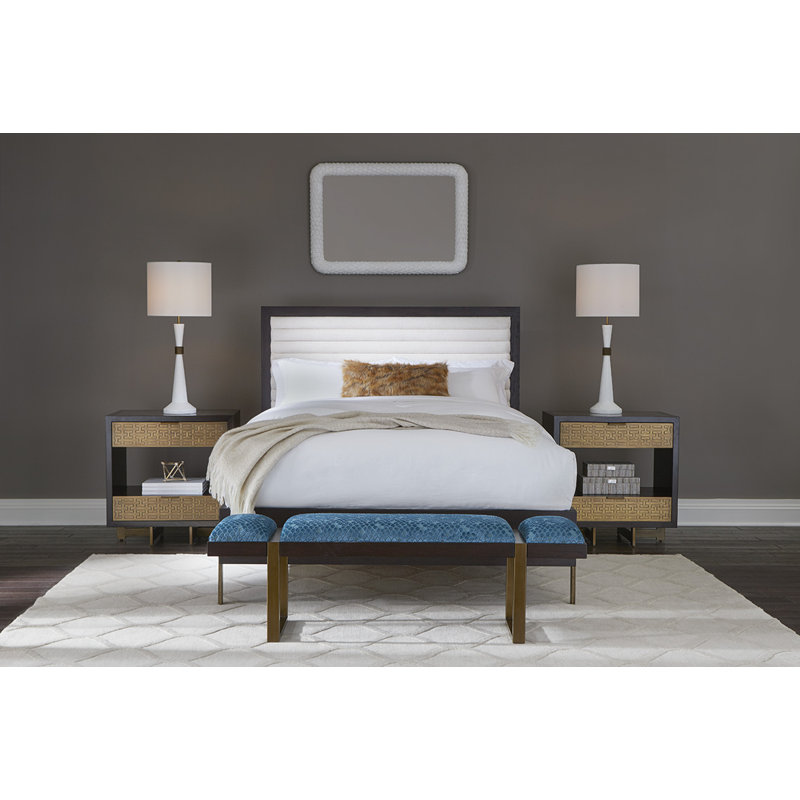 Benedict 2 - Drawer Solid Wood Nightstand