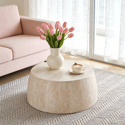 Table basse cylindrique 34,65 po