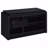 Astor Black 1-Drawer Storage Bench