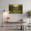 «The Olive Trees» par Vincent Van Gogh, art mural en métal doré, 36 po x 24 po-759701568
