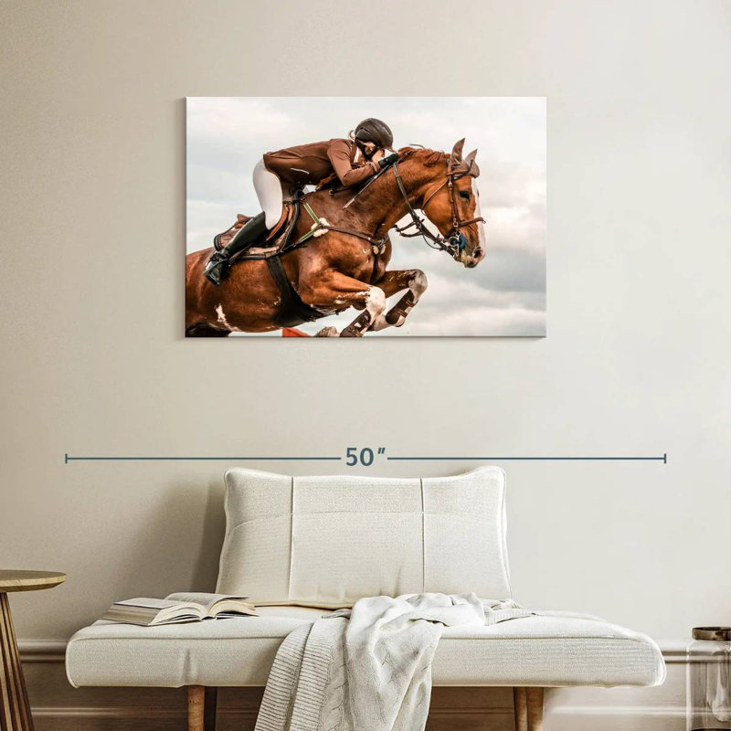 Sireci Equestrian Show Jumping, 24" H x 36" W