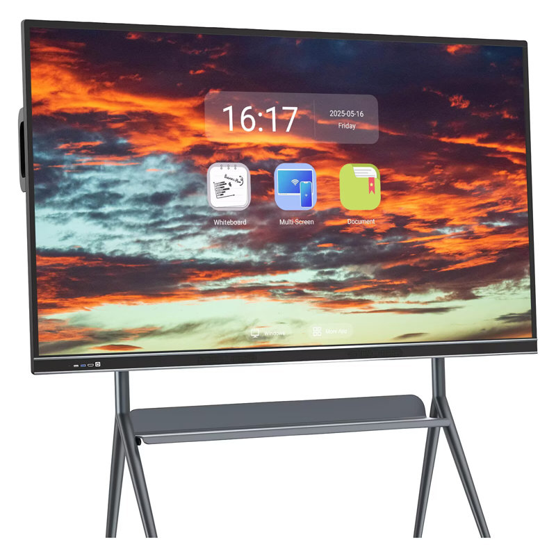 JYXCN Smart Board 75", 2160p Touch Screen Digital Whiteboard for Presentations & Training(Include Wall Mount)