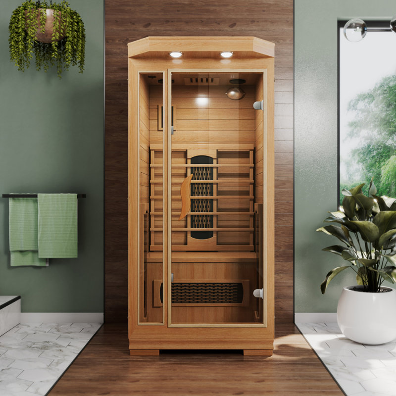 Sauna d'intérieur DreamLine Everyday Spa capacité 36 personnes x 41, pruche