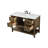 Bonsai 48'' Single Bathroom Vanity with Carrara Marble Top-73360031