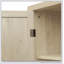 Armoire de rangement à 4 portes avec 1 tiroir et 4 tablettes intérieures réglables