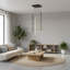 8 - Light LED Chandelier