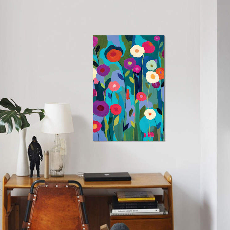 «Good Morning Sunshine», impression sur toile, H 26 po x l 18 po x P 1,5 po, Toile tendue, Pas de tapis