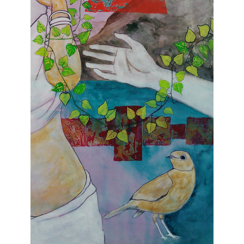 Infinite Desires | Acrylique sur toile | Par Chinmoy Pandit