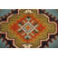 Geometric Traditional  Runner Rug 3x8