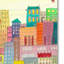 «Ma Ville» par Breagh, impression sur toile tendue-22070334