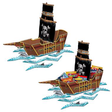 Freestanding Pirate Ship