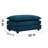 Blue Chenille , Construction, Adds Durability To Home Decor Breathable Compatible With Multiple Furnishings, Versatile Use
