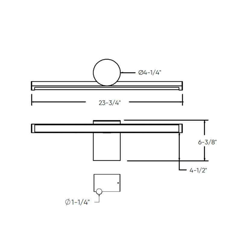 Loral Dimmable LED Vanity Light