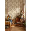 Papier peint floral, oiseaux, décoration murale traditionnelle-300007920