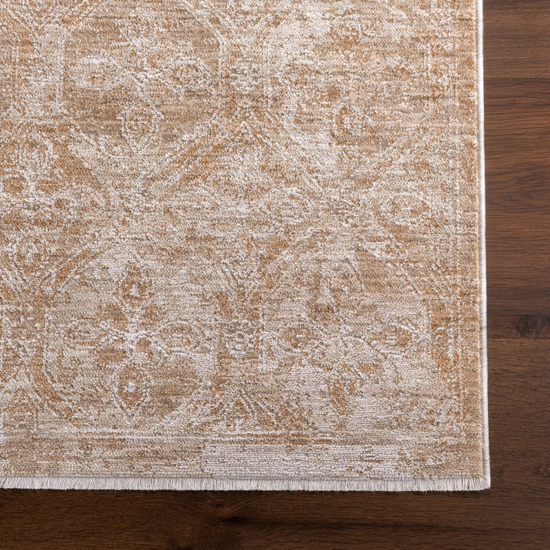Tapis à franges Sevilla Medallion, Rectangle de 5 pi x 8 pi