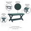 Banc rembourré en velours Abigail Mid-Century-119716956