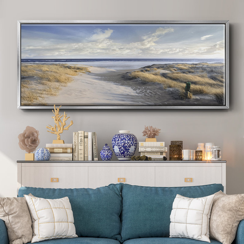 Aisle Marker- Framed Canvas