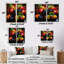 Fruit Plater Impression - Impressions sur toile traditionnelles vertes-754212216-754212218-754212222