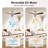 52" Outdoor Ceiling Fan with Light for Patio Garage Porch Indoor, Weather-Proof Blades & High-Airflow, Quiet DC Motor 3CCT Dimmable LED Ceiling Fan Remote-975477975-975477970