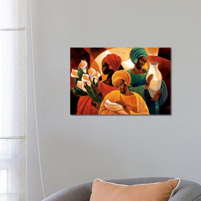 Caress by Keith Mallett - Wrapped Canvas Print