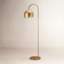 Lampe sur pied arquée 60 po Avdhésh-493367207