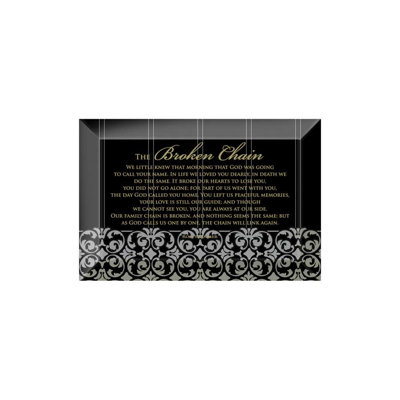 « broken chaine », plaque d’art textuel