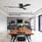 52'' 3 - Blade Modern Solid Wood Ceiling Fan With Remote Control And Light Kit-1539869429-1539869428