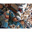 Tapis traditionnel Kelayeh de couleur chinoise-71262420